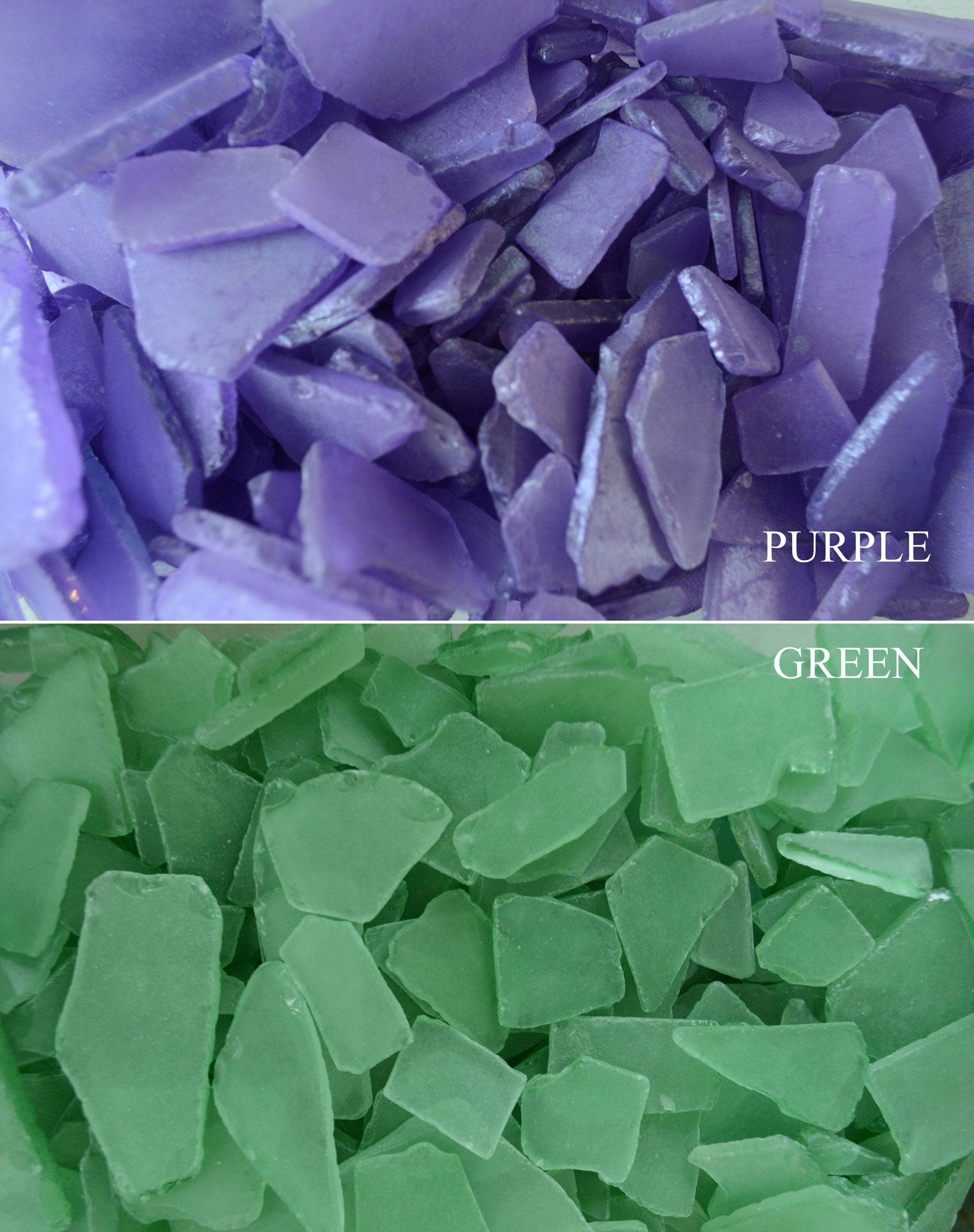 Colorful Tumbled Sea Glass (.5-3") Beach Coastal Crafts & Décor - Image 6