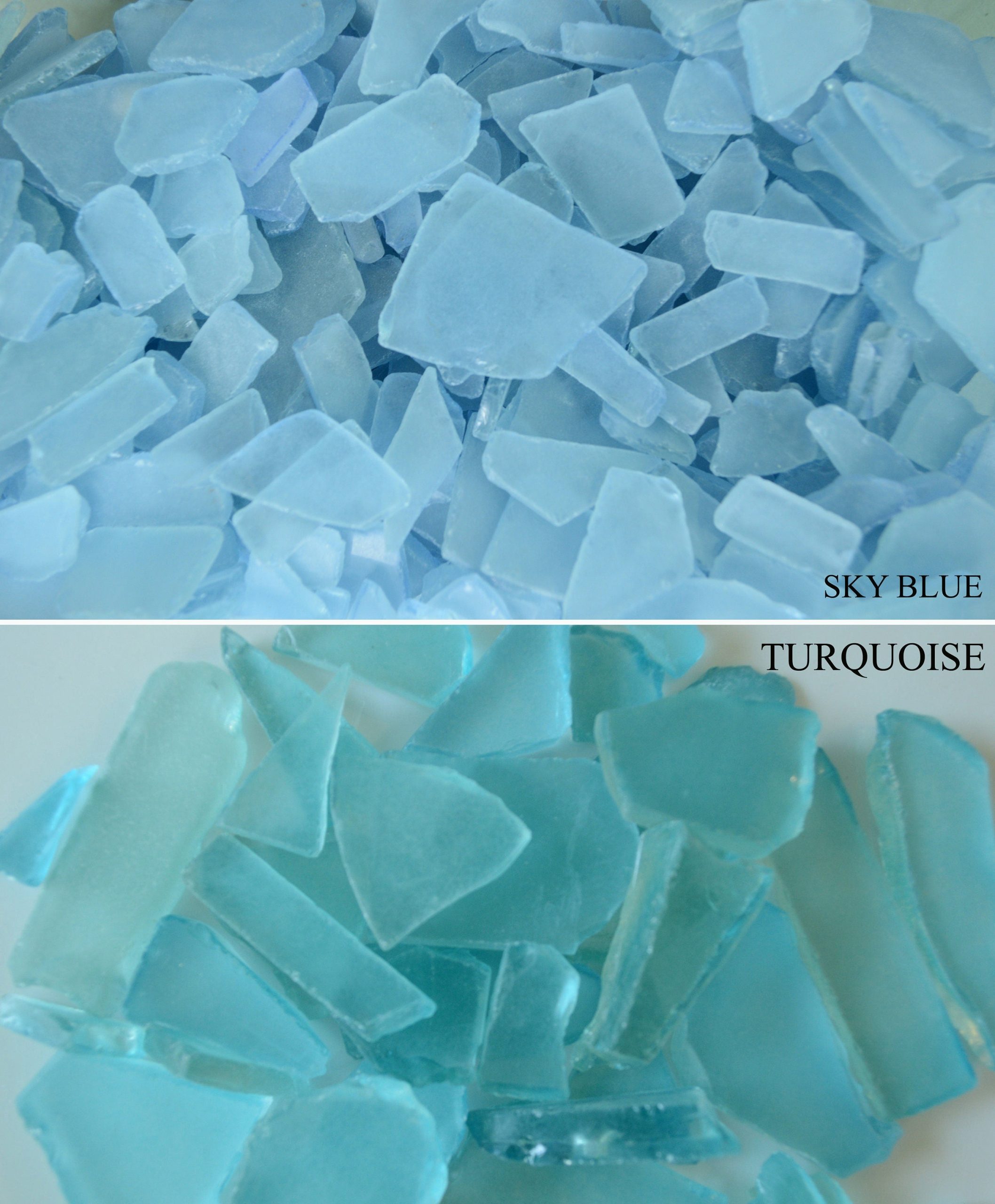 Colorful Tumbled Sea Glass (.5-3") Beach Coastal Crafts & Décor - Image 5