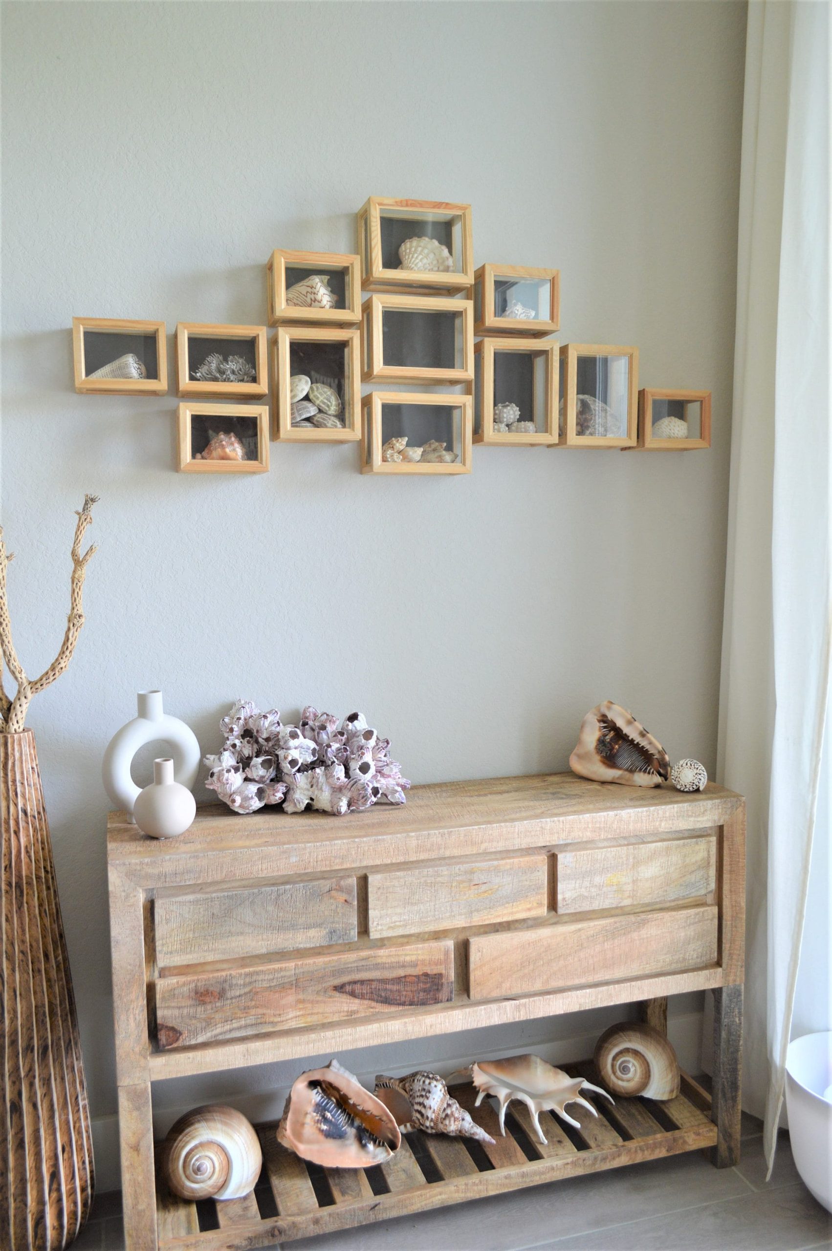 Purple Barnacle Clusters 3-14" *You Choose Size* Coastal Décor Air Planter Holder - Image 3