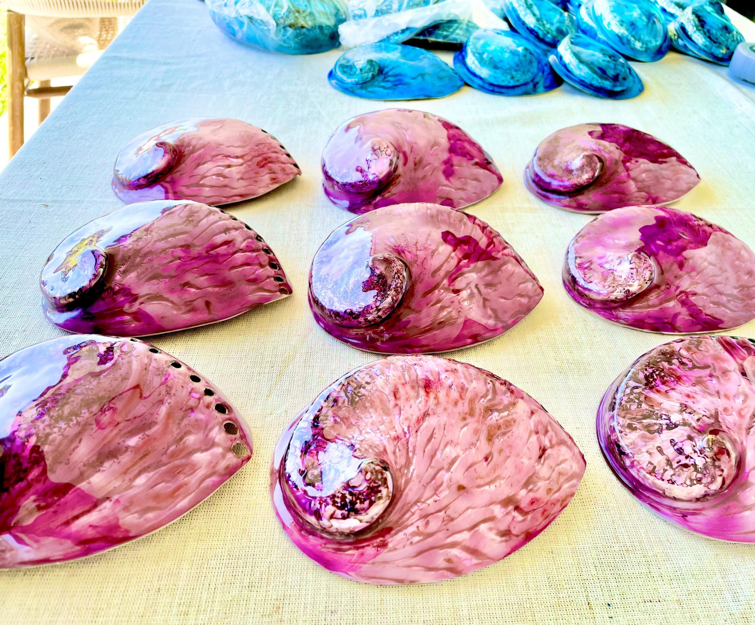 Purple Abalone Shell 5.5-6": High Gloss Iridescent Coastal Décor - Image 3