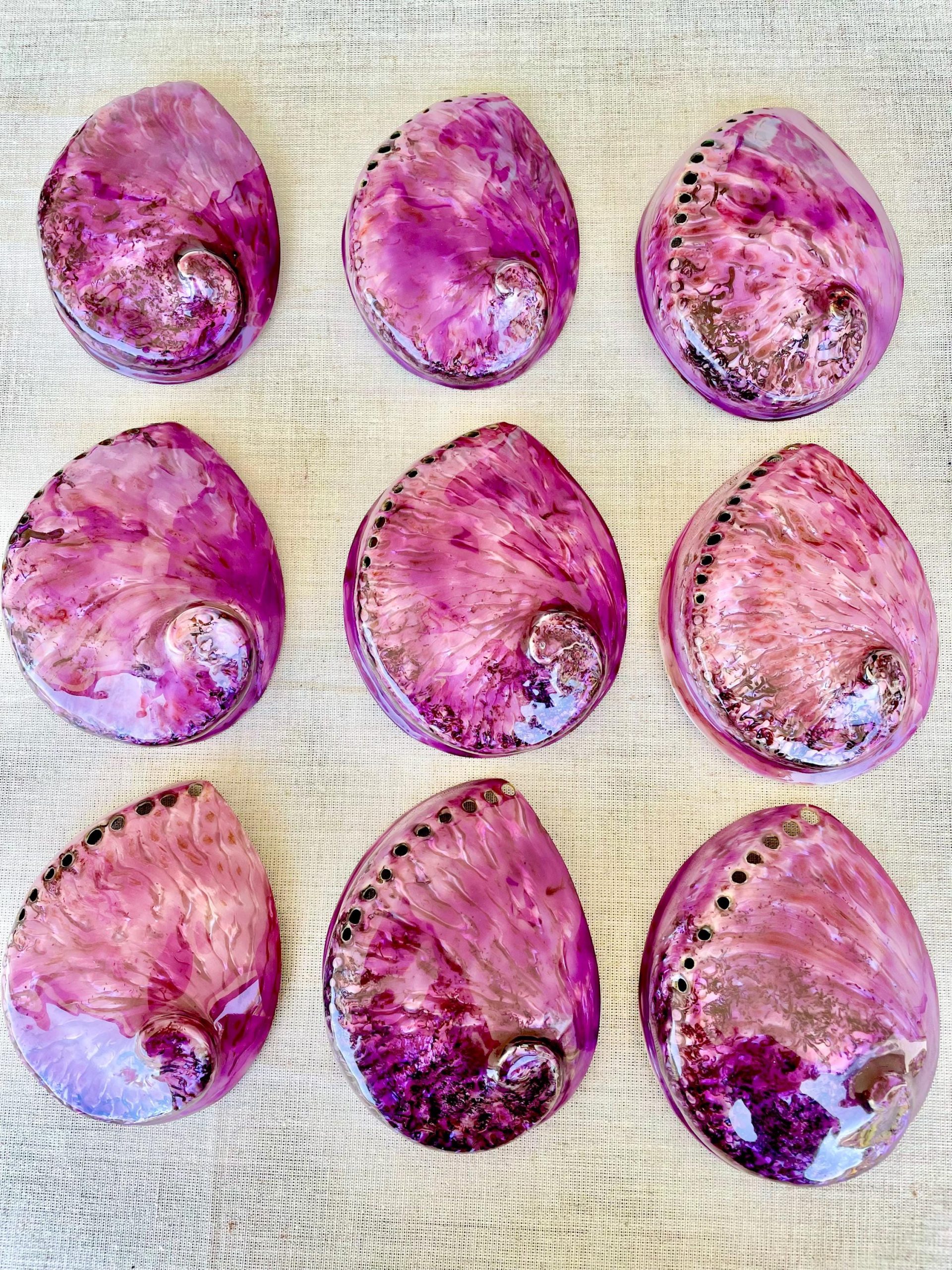 Purple Abalone Shell 5.5-6": High Gloss Iridescent Coastal Décor - Image 2