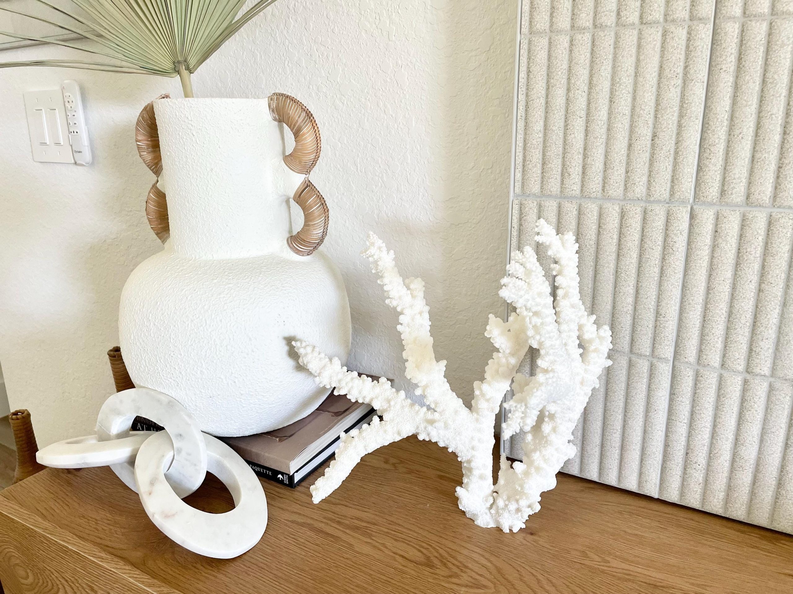 Branch Coral Fossil Specimen: 13.75" x 13"x 9.5" Coastal Beach House Décor - Image 10